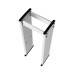 Арочний металодетектор Trinix TRX-400AMD для внутрішнього встановлення з 18 зонами детекції та LED-екраном для контролю проходів