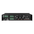 Мікшуючий підсилювач 6-зонний DA-500MT 500 Вт з USB, SD, Mp3, FM для аудіосистеми, 4 мікрофонні та 3 Aux входи, вихід 70 В / 100 В / 4-16 Ом, 19 дюймів Мікшуючий підсилювач 6-зонний DA-500MT 500 Вт з USB, SD, Mp3, FM для аудіосистеми, 4 мікрофонні та 3 Aux входи, вихід 70 В / 100 В / 4-16 Ом, 19 дюймів