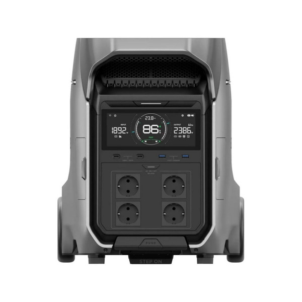 Зарядная станция EcoFlow DELTA Pro 3 4000 Вт для аварийного резервного питания и автономного энергоснабжения с расширением до 12000 Вт·ч Зарядная станция EcoFlow DELTA Pro 3 4000 Вт для аварийного резервного питания и автономного энергоснабжения с расширением до 12000 Вт·ч