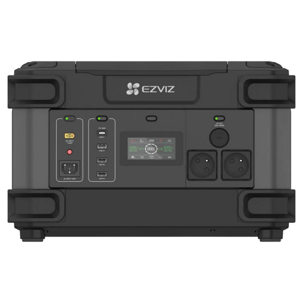 Портативна зарядна станція CS-PS1300 (CN066) 2000 Вт для підзарядки гаджетів з літій-залізофосфатним акумулятором та сонячною зарядкою Портативна зарядна станція CS-PS1300 (CN066) 2000 Вт для підзарядки гаджетів з літій-залізофосфатним акумулятором та сонячною зарядкою