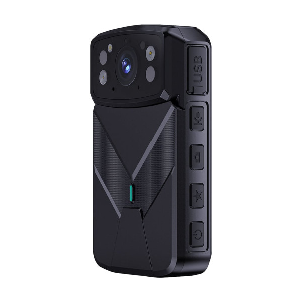 Нагрудний відеореєстратор 2K RECODA M530-G4W з GPS, 4G, Wi-Fi, Bluetooth, електронною стабілізацією, сенсорним екраном та пам’яттю 128ГБ для відеоспостереження