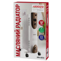 Масляный радиатор Ardesto OFH-07X1, 7 секций, 1500 Вт, до 15 м², мех.управление Масляный радиатор Ardesto OFH-07X1, 7 секций, 1500 Вт, до 15 м², мех.управление