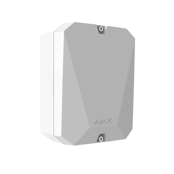 Провідний модуль для інтеграції сторонніх датчиків AJAX MultiTransmitter Fibra (white) Провідний модуль для інтеграції сторонніх датчиків AJAX MultiTransmitter Fibra (white)