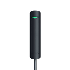 Дротовий датчик розбивання для приміщень AJAX GlassProtect Fibra (black)