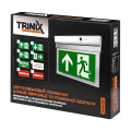 Світлозвуковий покажчик Trinix EVAC-02 80dB для евакуації з акумулятором LiFePO4 3.2V/1500mAh та LED-освітленням 6500К Світлозвуковий покажчик Trinix EVAC-02 80dB для евакуації з акумулятором LiFePO4 3.2V/1500mAh та LED-освітленням 6500К