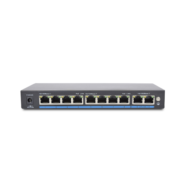 Комутатор PoE-1010-8P/250m Комутатор PoE-1010-8P/250m