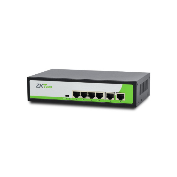 PoE-комутатор ZKTeco ZK-PoE42N-55W з 4 портами PoE PoE-комутатор ZKTeco ZK-PoE42N-55W з 4 портами PoE