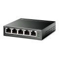 PoE-комутатор TP-Link EasySmart TL-SG105PE гігабітний 5-портовий з 4 PoE+ портами керований PoE-комутатор TP-Link EasySmart TL-SG105PE гігабітний 5-портовий з 4 PoE+ портами керований