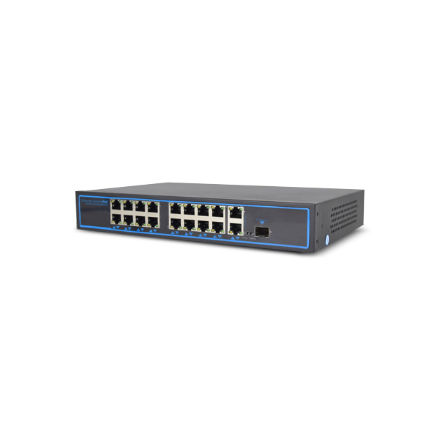 Коммутатор PoE-1018-16P-1S/250m Коммутатор PoE-1018-16P-1S/250m