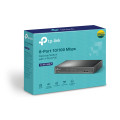 PoE-комутатор TP-Link TL-SF1008LP 8-портовий з 4 PoE-портами некерований PoE-комутатор TP-Link TL-SF1008LP 8-портовий з 4 PoE-портами некерований