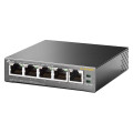 PoE-коммутатор TP-Link TL-SG1005P 5-портовый с 4 PoE+ портами неуправляемый PoE-коммутатор TP-Link TL-SG1005P 5-портовый с 4 PoE+ портами неуправляемый
