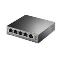 PoE-коммутатор TP-Link TL-SG1005P 5-портовый с 4 PoE+ портами неуправляемый PoE-коммутатор TP-Link TL-SG1005P 5-портовый с 4 PoE+ портами неуправляемый