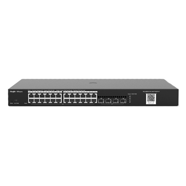 PoE-коммутатор Ruijie Reyee RG-NBS3100-24GT4SFP-P 28-портовый гигабитный облачный управляемый