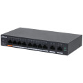 Управляемый PoE-коммутатор DH-CS4010-8ET-60 с 8 портами PoE для организации сети и питания IP-камер, точек доступа и телефонов Управляемый PoE-коммутатор DH-CS4010-8ET-60 с 8 портами PoE для организации сети и питания IP-камер, точек доступа и телефонов