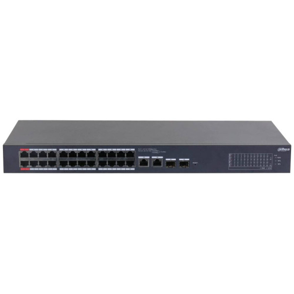 Управляемый PoE коммутатор Dahua DH-CS4226-24ET-375 26 портов для организации сети и питания IP камер, телефонов и точек доступа Управляемый PoE коммутатор Dahua DH-CS4226-24ET-375 26 портов для организации сети и питания IP камер, телефонов и точек доступа