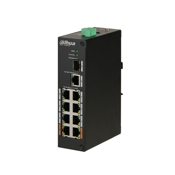 Некерований POE-комутатор Dahua PFS3110-8ET-96 Некерований POE-комутатор Dahua PFS3110-8ET-96