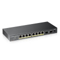 Некерований PoE-комутатор ZyXEL GS1100-10HP (GS1100-10HP-EU0101F) з 8 портами PoE Некерований PoE-комутатор ZyXEL GS1100-10HP (GS1100-10HP-EU0101F) з 8 портами PoE