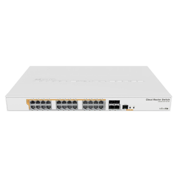PoE-комутатор MikroTik CRS328-24P-4S+RM 28-портовий керований гігабітний PoE-комутатор MikroTik CRS328-24P-4S+RM 28-портовий керований гігабітний