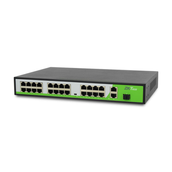 PoE-комутатор ZKTeco ZK-PoE2421NS-300W з 24 портами PoE PoE-комутатор ZKTeco ZK-PoE2421NS-300W з 24 портами PoE