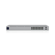 РоЕ-коммутатор Ubiquiti UniFi Switch 16 PoE (USW-16-POE) для организации сетевой инфраструктуры и подключения PoE-устройств