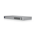 РоЕ-комутатор UniFi Switch 16 PoE (USW-16-POE) для організації мережі з підтримкою PoE та Gigabit Ethernet