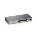 Смарт-керований комутатор для відеоспостереження на 5 портів з PoE ZyXEL GS1350-6HP (GS1350-6HP-EU0101F) Смарт-керований комутатор для відеоспостереження на 5 портів з PoE ZyXEL GS1350-6HP (GS1350-6HP-EU0101F)