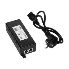 PoE-інжектор для IP камер NVC-PSE60G 60 Вт, 1 порт 1000 Мб, живлення до 100 м, стандарт IEEE802.3af/at, AC 220 В, компактні розміри 145/63/39 мм