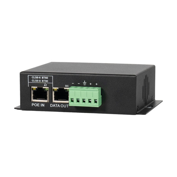PoE-сплітер NVC-PD90 для IP камер та відеоспостереження, стандарт PoE IEEE802.3bt, вихідна напруга 12В, потужність 90Вт, швидкість до 1000 Мбіт/с, клас захисту IP30 PoE-сплітер NVC-PD90 для IP камер та відеоспостереження, стандарт PoE IEEE802.3bt, вихідна напруга 12В, потужність 90Вт, швидкість до 1000 Мбіт/с, клас захисту IP30