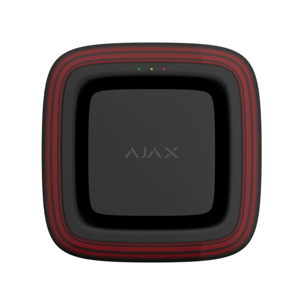 Бездротовий адресний пожежний оповіщувач Ajax EN54 FireProtect (Sounder/VAD) Jeweller black світлозвуковий Бездротовий адресний пожежний оповіщувач Ajax EN54 FireProtect (Sounder/VAD) Jeweller black світлозвуковий