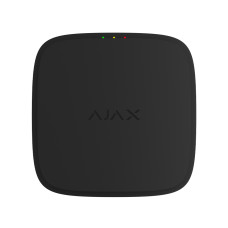 Бездротовий адресний пожежний сповіщувач Ajax EN54 FireProtect (Smoke/Sounder) black Jeweller точковий димовий зі звуковим оповіщувачем