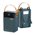 Внешний аккумулятор Remax Lesu II 80000mAh с PD 20W и QC 22.5W для зарядки устройств и кемпинга Серый (RPP-566) с LED-светильником и встроенными кабелями Внешний аккумулятор Remax Lesu II 80000mAh с PD 20W и QC 22.5W для зарядки устройств и кемпинга Серый (RPP-566) с LED-светильником и встроенными кабелями