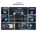 Портативна зарядна станція BP2000E PRO 2048 Вт·год/3600 Вт для безперервного живлення та енергозбереження на виїзді або вдома