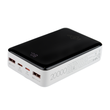 Беспроводной Power Bank LP PQ18 20000mAh для мобильных устройств с зарядкой MagSafe и дисплеем контроля уровня заряда