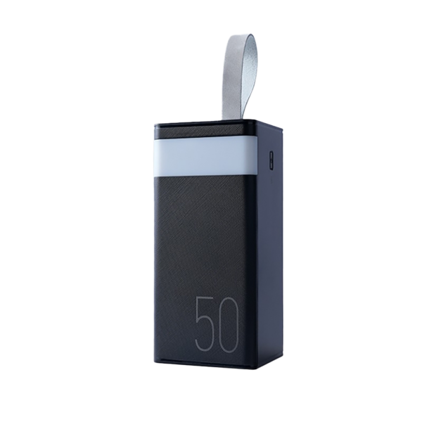Внешний аккумулятор 50000mAh с LED лампой Remax Chinen QC 22.5W для зарядки устройств и кемпинга Черный RPP-321 Внешний аккумулятор 50000mAh с LED лампой Remax Chinen QC 22.5W для зарядки устройств и кемпинга Черный RPP-321
