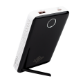 Беспроводной Power Bank 10000mAh LP PQ17 для зарядки смартфонов с поддержкой QC и MagSafe, универсальный портативный аккумулятор с дисплеем для контроля заряда Беспроводной Power Bank 10000mAh LP PQ17 для зарядки смартфонов с поддержкой QC и MagSafe, универсальный портативный аккумулятор с дисплеем для контроля заряда