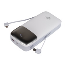 Внешний аккумулятор Power Bank LP PQ20 20000mAh 22.5W для быстрой зарядки нескольких устройств с защитой от перегрева и перезаряда