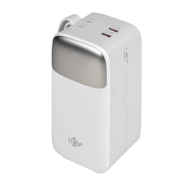 Внешний аккумулятор LP PQ50 50000mAh 22.5W для зарядки нескольких устройств с быстрой зарядкой и защитой от перегрева Внешний аккумулятор LP PQ50 50000mAh 22.5W для зарядки нескольких устройств с быстрой зарядкой и защитой от перегрева