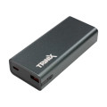 Повербанк 10000mAh Trinix TPB-4510PD серый 45W с литий-полимерной батареей для быстрой зарядки устройств через Type-C и USB-A
