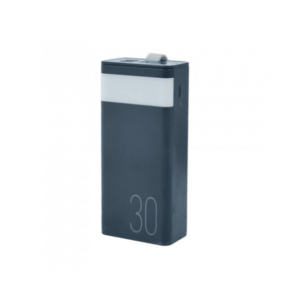 Повербанк REMAX RPP-320B 30000 мА·год з технологіями Power Delivery та Quick Charge для швидкої зарядки пристроїв і цифровим дисплеєм стану заряду