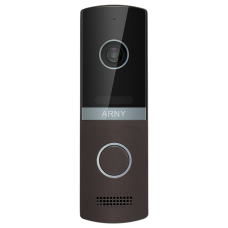 Відеопанель ARNY AVP-NG230 2Мп коричнева для домофону з Full HD сенсором, широким кутом огляду та надійним захистом у будь-яких погодних умовах