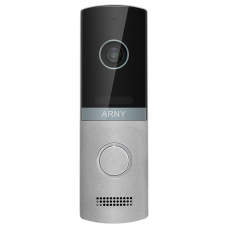 Відеопанель ARNY AVP-NG230 1Мп Silver для домофону з HD сенсором, широкий кут огляду, стильний дизайн, підтримка різних відеоформатів