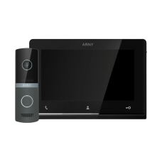 Комплект домофонный ARNY AVD-7121 (AVD-710 2Мп 7" TFT + AVP-NG230 1Мп), Black + Graphite