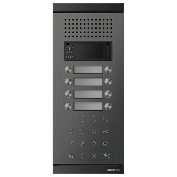 IP-видеопанель 8-абонентская со считывателем и клавиатурой Commax CIOT-L8TM