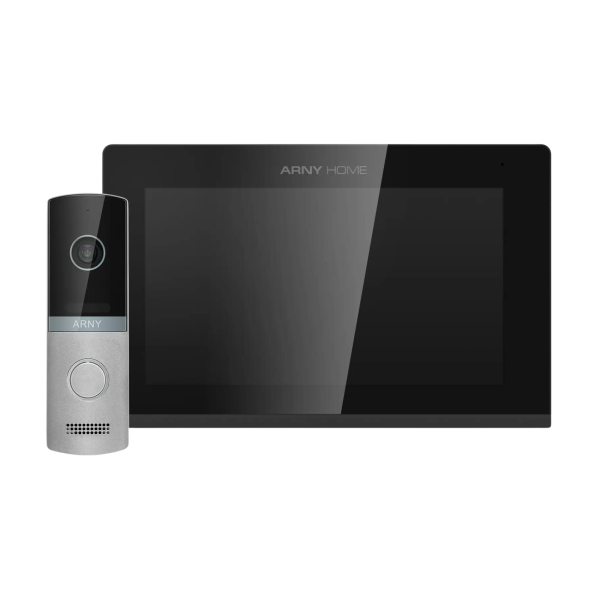 Комплект домофонный AVP-742А 7" Wi-Fi IPS и AVP-NG230 1Мп для обеспечения безопасности дома Black + Silver Комплект домофонный AVP-742А 7" Wi-Fi IPS и AVP-NG230 1Мп для обеспечения безопасности дома Black + Silver