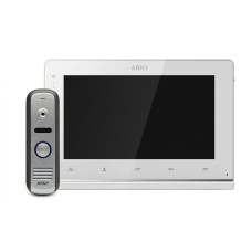 Комплект видеодомофона ARNY (AVD-7152 + AVP-NG220), White + Gray