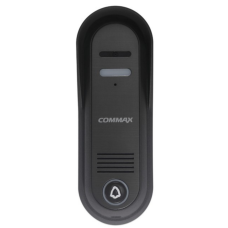 Відеопанель виклику Commax DRC-4CPHD2 Silver для домофону з механічною кнопкою та підсвіткою, кут огляду 68°, для використання в приміщенні та на вулиці