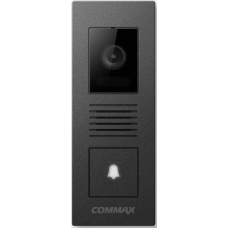 Видеопанель виклику Commax DRC-4PIP, темний сріблястий для забезпечення безпеки в будинку або офісі з високою якістю зображення та простим монтажем