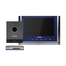 Комплект домофонный Commax (CIOT-1020M Wi-Fi + CIOT-D20M(A) + CIOT-H4L2), Blue + Dark Silver