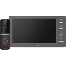 Комплект домофонный ARNY AVD-7030 (AVD-709 1Мп 7" IPS + AVP-NG230 1Мп), Graphite + Brown