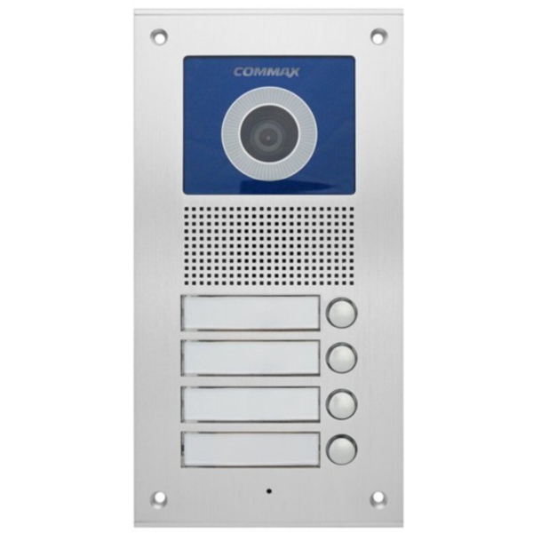 Відеопанель 4-абонентська Commax DRC-4UC для відеоспостереження з високою роздільною здатністю та дуплексним зв'язком Відеопанель 4-абонентська Commax DRC-4UC для відеоспостереження з високою роздільною здатністю та дуплексним зв'язком